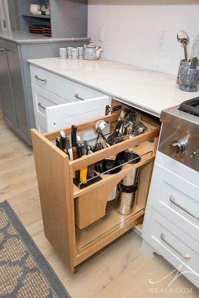 Luxury modular kitchen with island, warm lighting, Indian home, high-end interior photography